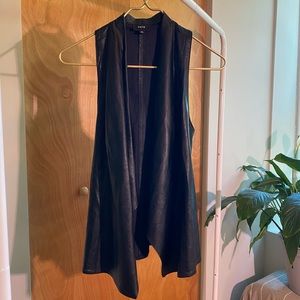 Fate Faux Leather Vest - S